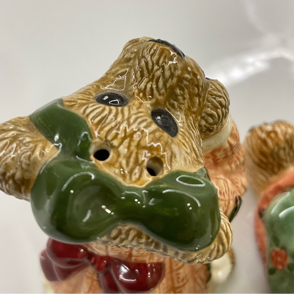 BEARWARE POTTERY SALT and Pepper Shakers, Boyds Bears Edition 2E Numbered - Picture 9 of 13